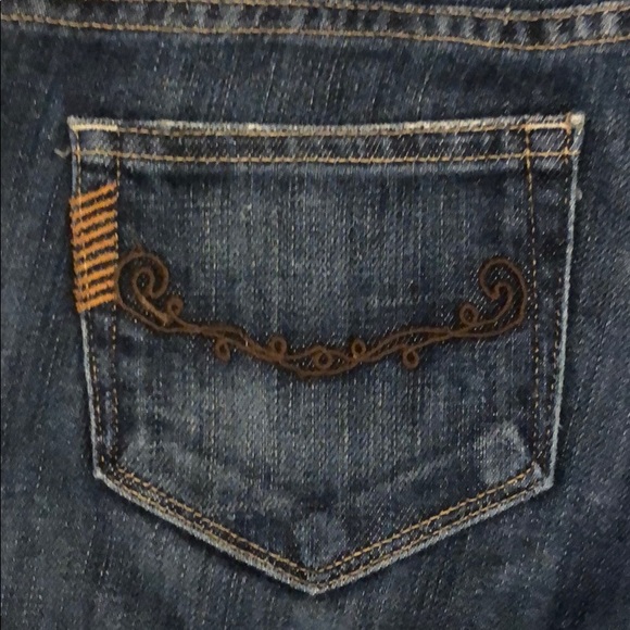 Paige Laurel Canyon Embroidered Bootcut Jeans - Picture 3 of 10